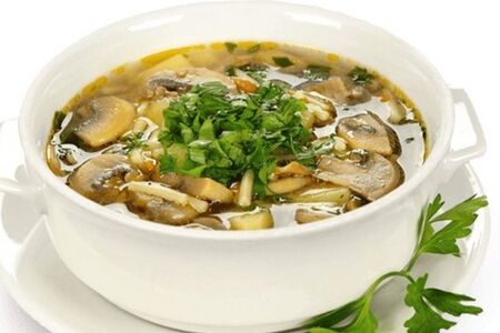 Грибной крем-суп