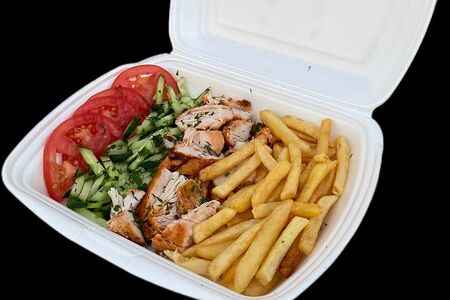 Ланч с курицей