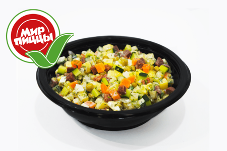 Салат Оливье с телятиной порц