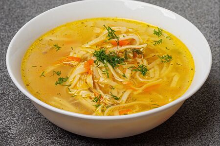 Суп-лапша с курицей
