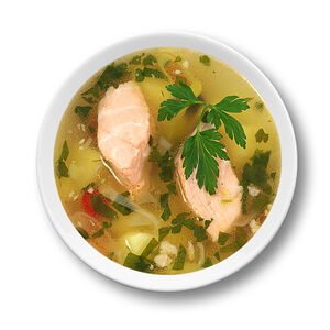 Суп из семги