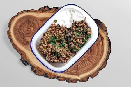 Каша гречневая с мясом марала и грибами Богатырская