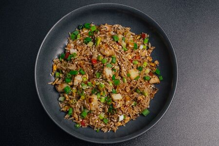 Тяхан с морепродуктами