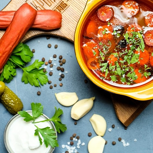 Солянка сборная мясная