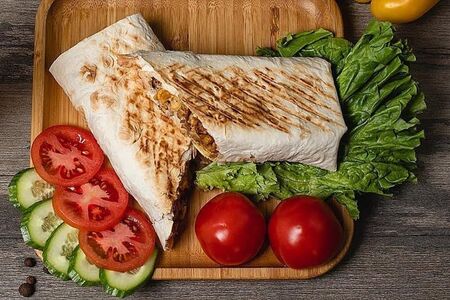 Шаурма с люля-кебабом