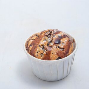 Творожный маффин с шоколадом