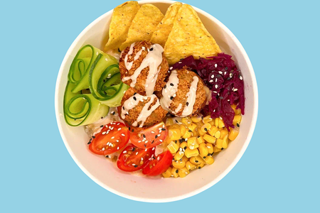 Поке Крокеты из лосося L