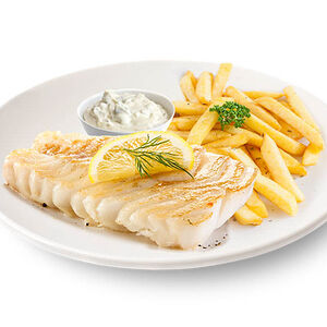 Судак на гриле