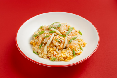 Жареный рис с морепродуктами