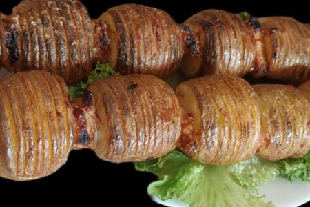 Картофель с салом