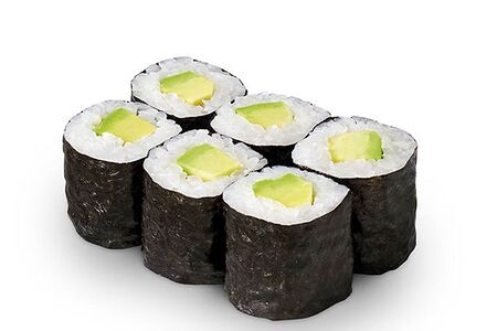 Классический ролл с авокадо