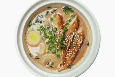 Сливочный суп с лососем