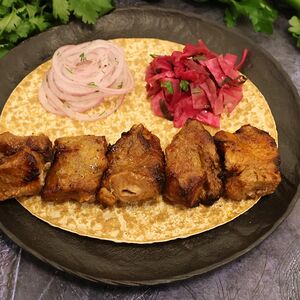 Шашлык из свиной шейки