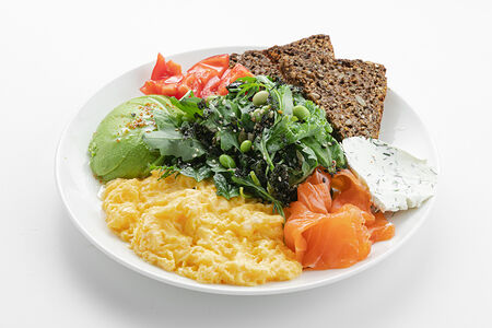 Nf завтрак с лососем