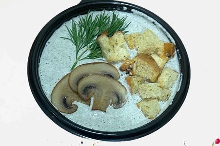 Суп-пюре грибной