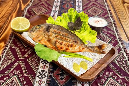 Дорадо на углях