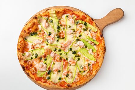 Пицца Креветка кокетка 