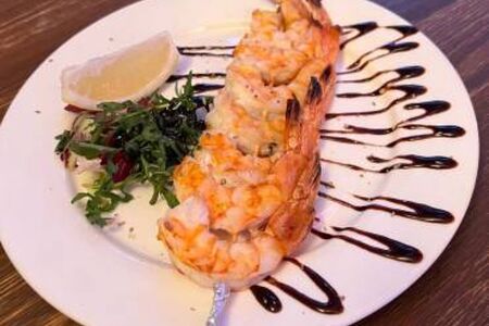 Креветки на углях