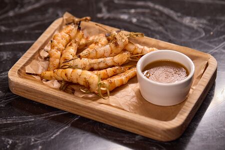 Креветки гриль 