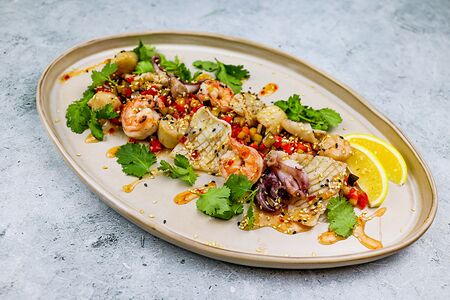 Ассорти из бланшированных морепродуктов