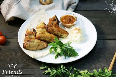 Шашлык из куриных крыльев
