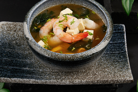 Мисо-суп с креветкой