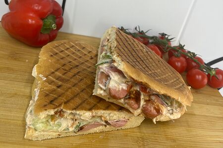 Ход-дог в лепёшке