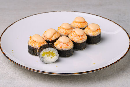 Ролл острый запечённый с креветкой