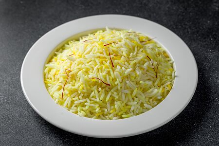 Рис с шафраном