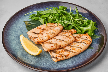 Кальмар на гриле