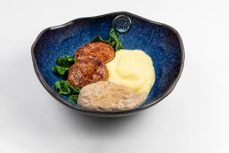 Котлеты из индейки с картофельным пюре