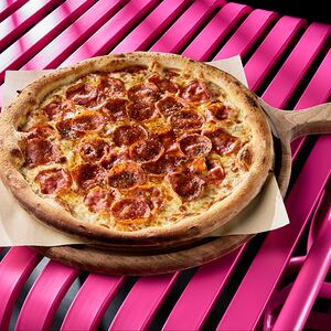 Пицца Пепперони и чоризо 