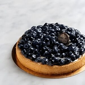 Тарт с голубикой 