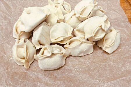 Манты с говядиной замороженные