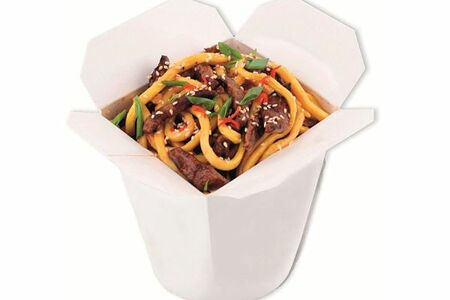 Вок свинина в остром соусе