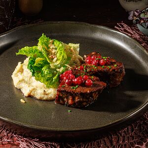 Карамелизированные телячьи щёчки