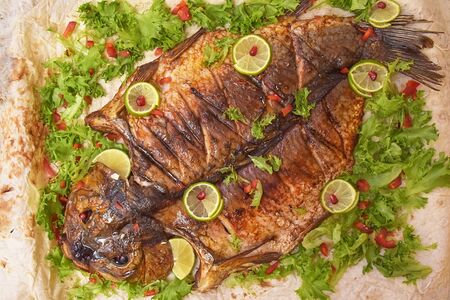 Карп на углях