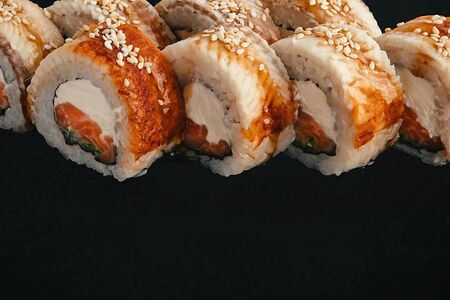 Ролл Лосось-угорь