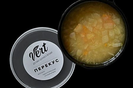 Гороховый суп с куриным филе