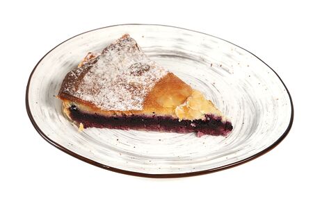 Пирог черничный