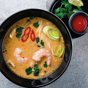 Том Кха с креветками