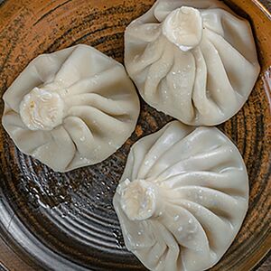 Хинкали с бараниной