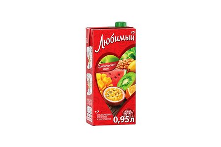 Сок Любимый Тропический микс