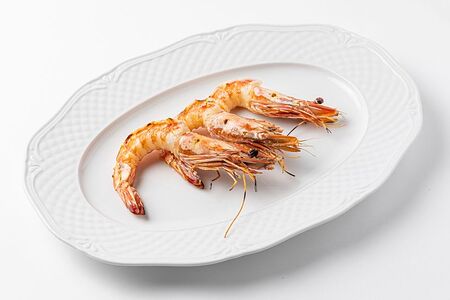 Креветки на гриле