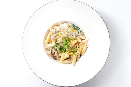 Паста с грибами