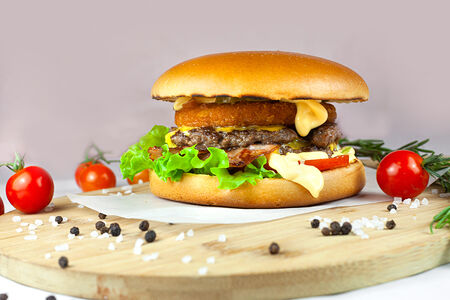 Бургер Соул чиз и фри