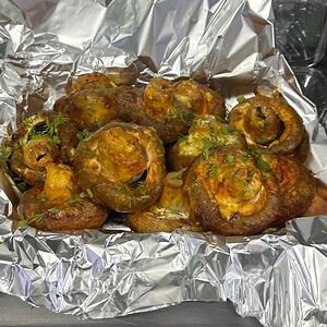 Запечённые шампиньоны по-домашнему