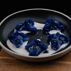 Дим самы с лососем и креветкой