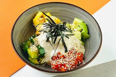 Поке лосось