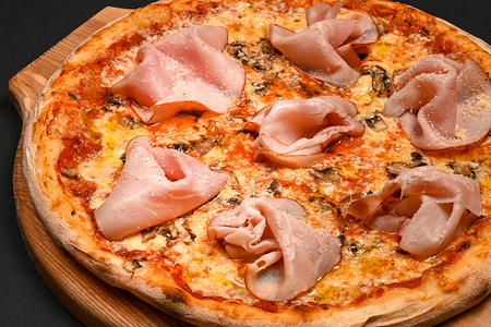 Пицца Ветчина и грибы 30 см